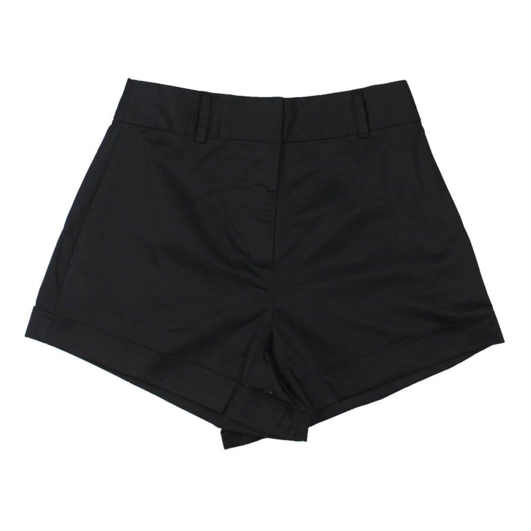 Danielle Bernstein Womens Cuffed High-Cut Shorts 4 Danielle Bernstein Womens Cuffed High-Cut Shorts - Image 2