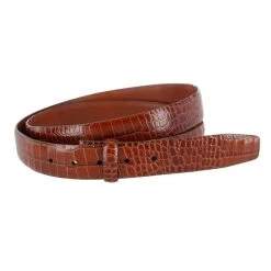Trafalgar men Big & Tall Mock Croc Leather Harness Belt Strap