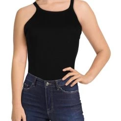 Danielle Bernstein Womens Shirt Thong Bodysuit