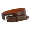 Trafalgar men Hornback Alligator 35mm Belt