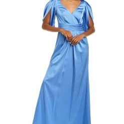 women Theia Satin Gown