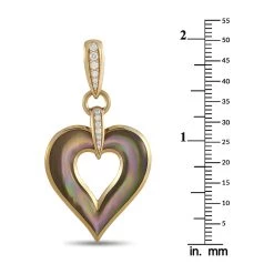 women Kabana 14K Yellow Gold 0.25 ct Diamond and Mother of Pearl Heart Pendant 7 women Kabana 14K Yellow Gold 0.25 ct Diamond and Mother of Pearl Heart Pendant -Valextra Shop 2da17121cfe942cda92d0fd7048cdecb 1080x