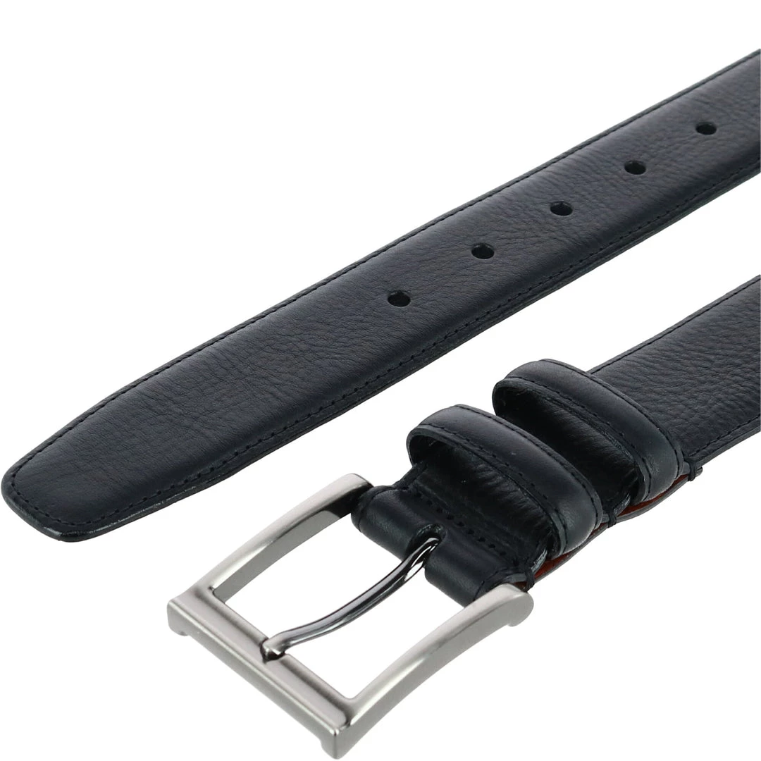 Trafalgar men Covino 35mm Full Grain Leather Dress Belt 4 Trafalgar men Covino 35mm Full Grain Leather Dress Belt - Image 2