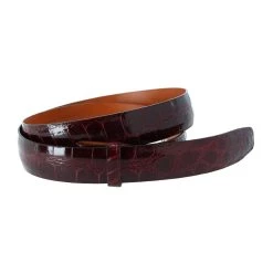 Trafalgar men Genuine Alligator 30mm Compression Belt Strap
