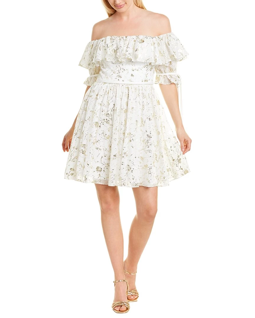 women Theia Off-The-Shoulder Cocktail Dress 3 women Theia Off-The-Shoulder Cocktail Dress