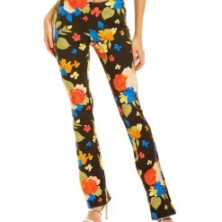 women DANIELLE BERNSTEIN SCOOP FRONT PANT