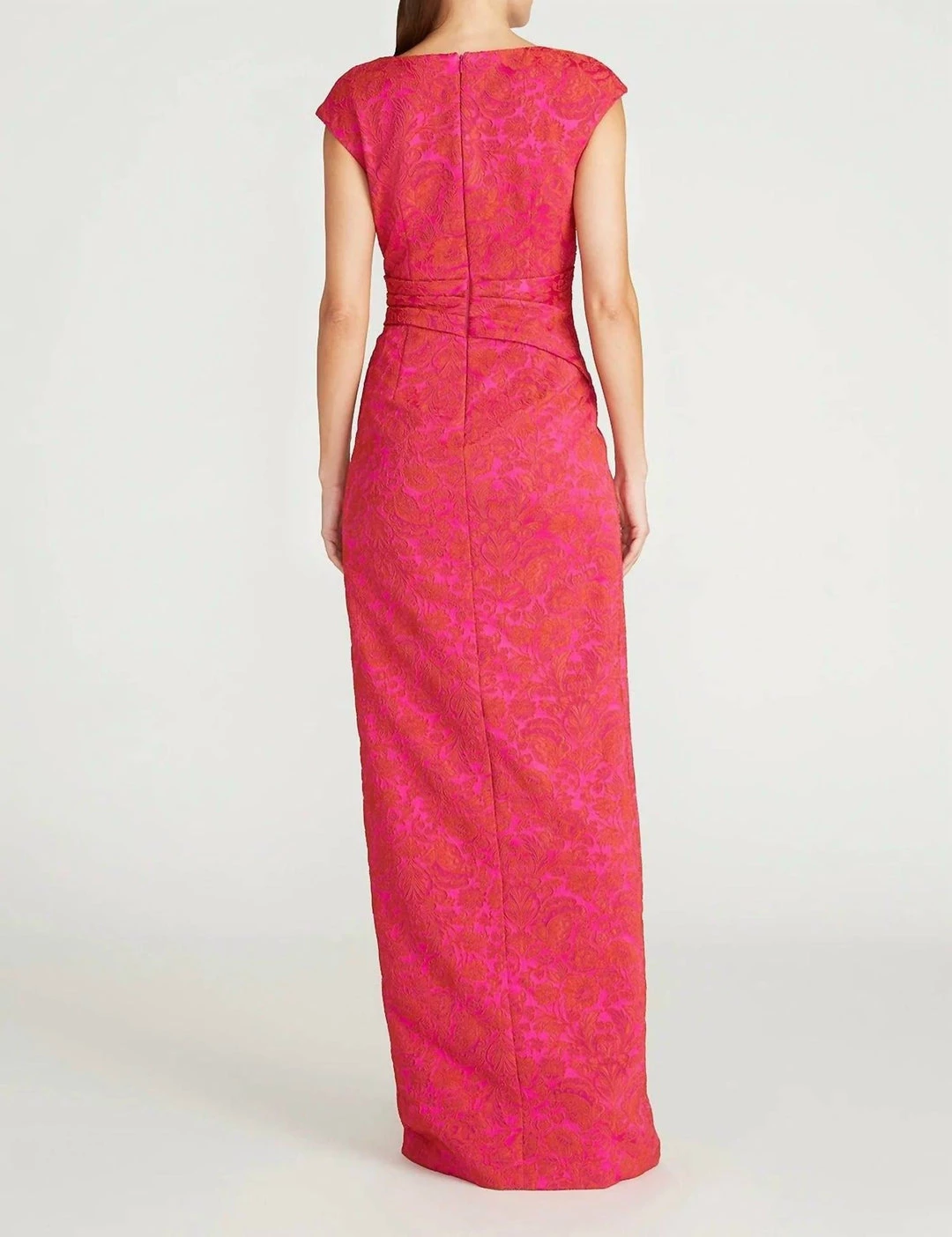 Theia women Barbara Scoop Neck Gown in Petunia 4 Theia women Barbara Scoop Neck Gown in Petunia - Image 2