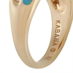 women Kabana 14K Yellow Gold 0.20 ct Diamond, Tourmaline and Inlaid Opal Ring 9 women Kabana 14K Yellow Gold 0.20 ct Diamond, Tourmaline and Inlaid Opal Ring -Valextra Shop 6018b3aab9954857a9d68e8b4ccf42f8 1080x