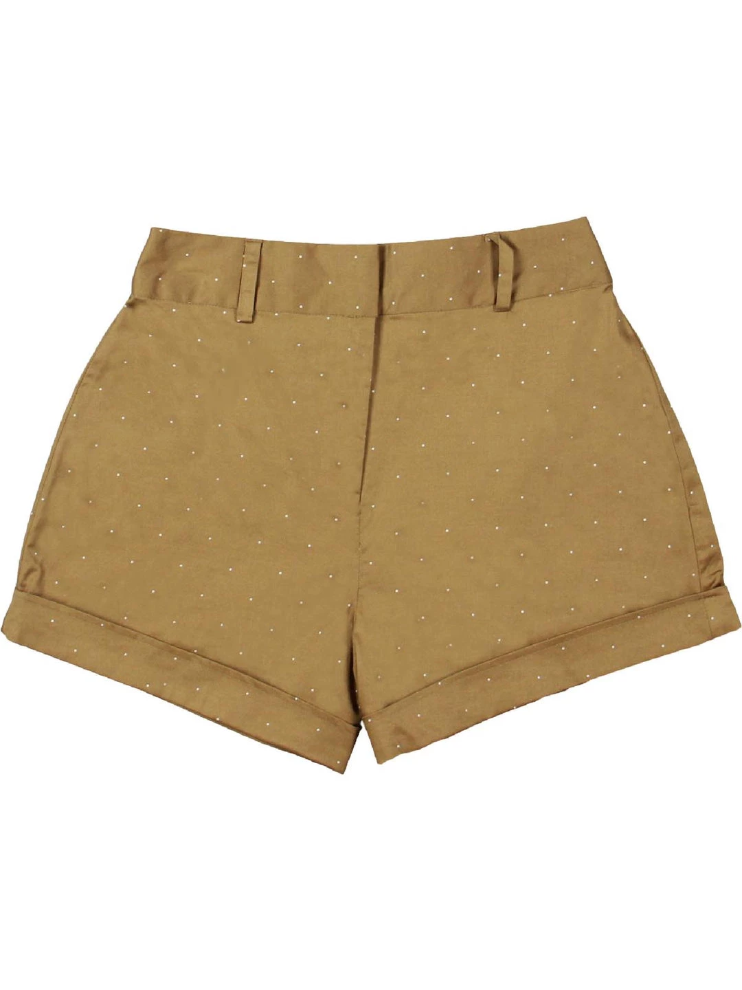 Danielle Bernstein Womens Cuffed High-Cut Shorts 6 Danielle Bernstein Womens Cuffed High-Cut Shorts - Image 4