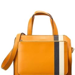 women Valextra Passepartout Medium Leather Tote