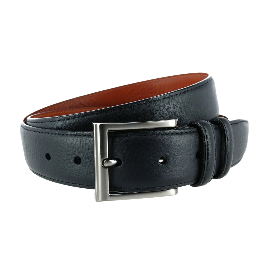 Trafalgar men Covino 35mm Full Grain Leather Dress Belt 3 Trafalgar men Covino 35mm Full Grain Leather Dress Belt