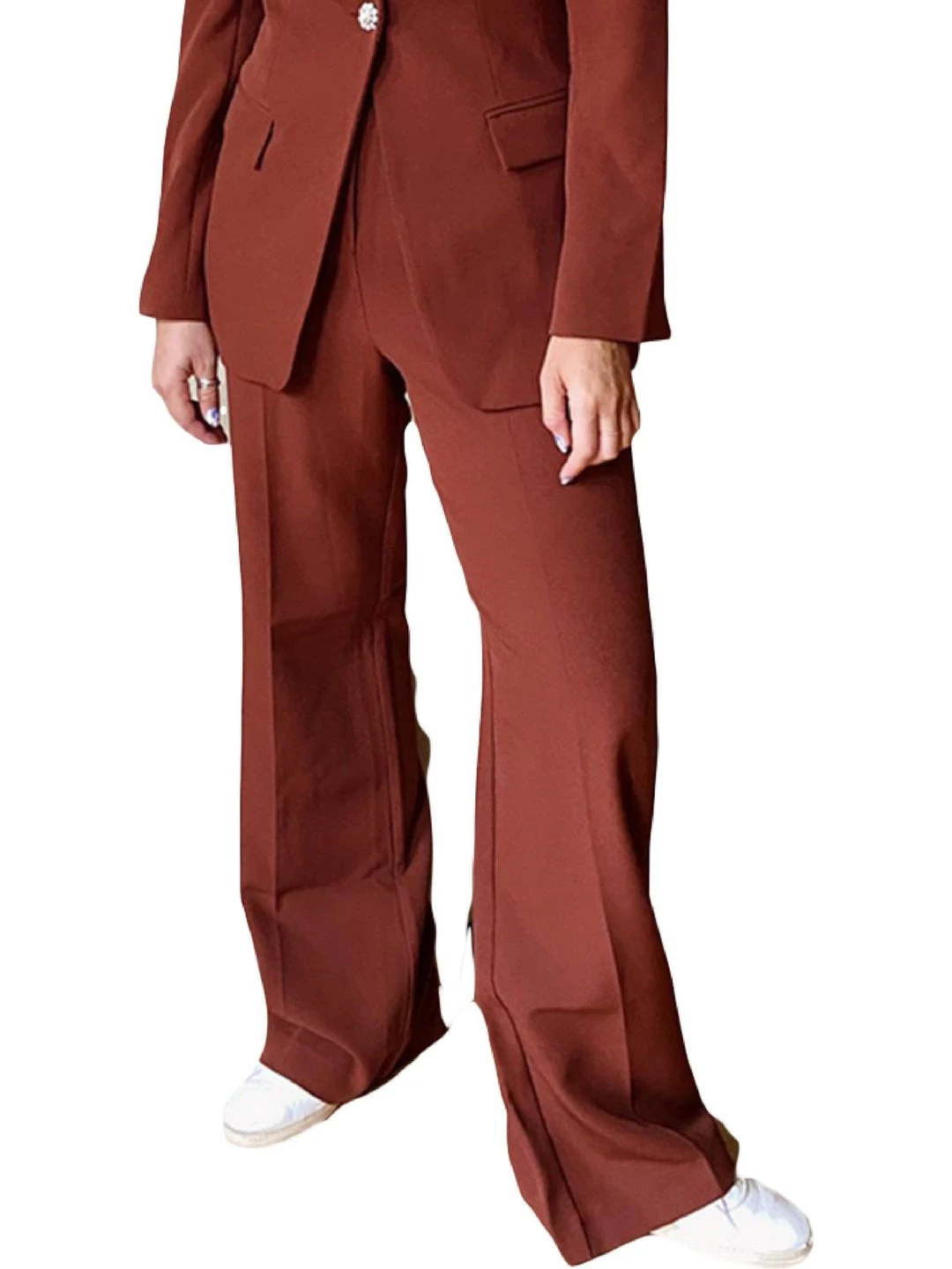 Danielle Bernstein Womens High Rise Office Straight Leg Pants 3 Danielle Bernstein Womens High Rise Office Straight Leg Pants