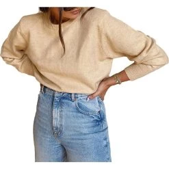 Danielle Bernstein Womens Crewneck Cropped Pullover Sweater -Valextra Shop 8a8cf940903446e685a58ca750d1e08c 1080x