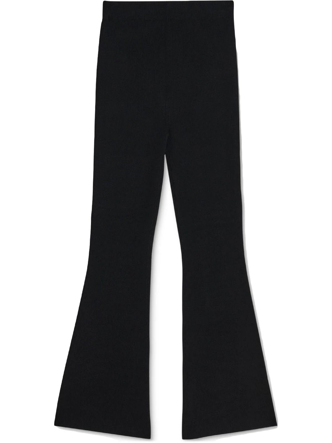 Danielle Bernstein Womens Ribbed Flared Pants 3 Danielle Bernstein Womens Ribbed Flared Pants
