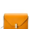 women Valextra Iside Leather Shoulder Bag