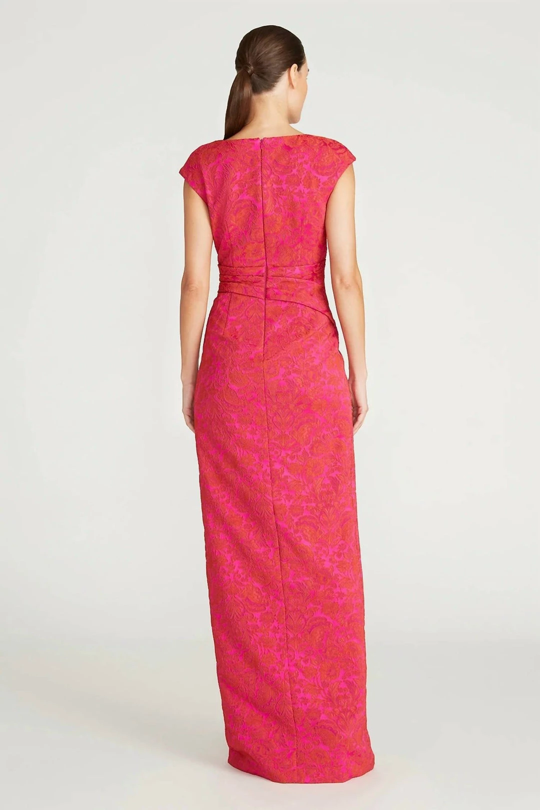 Theia women Barbara Scoop Neck Gown in Petunia 5 Theia women Barbara Scoop Neck Gown in Petunia - Image 3