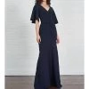 Theia women Stretch Crepe Gown in Navy 1 Theia women Stretch Crepe Gown in Navy -Valextra Shop a0fcac4efe7941989c0e885164036951 1080x