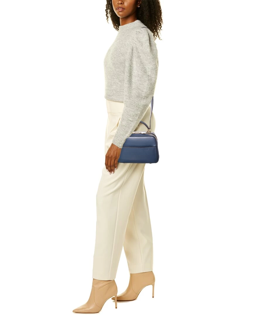 women Valextra Serie S Small Leather Shoulder Bag 6 women Valextra Serie S Small Leather Shoulder Bag - Image 4