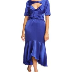 women Theia Veronica Midi Dress