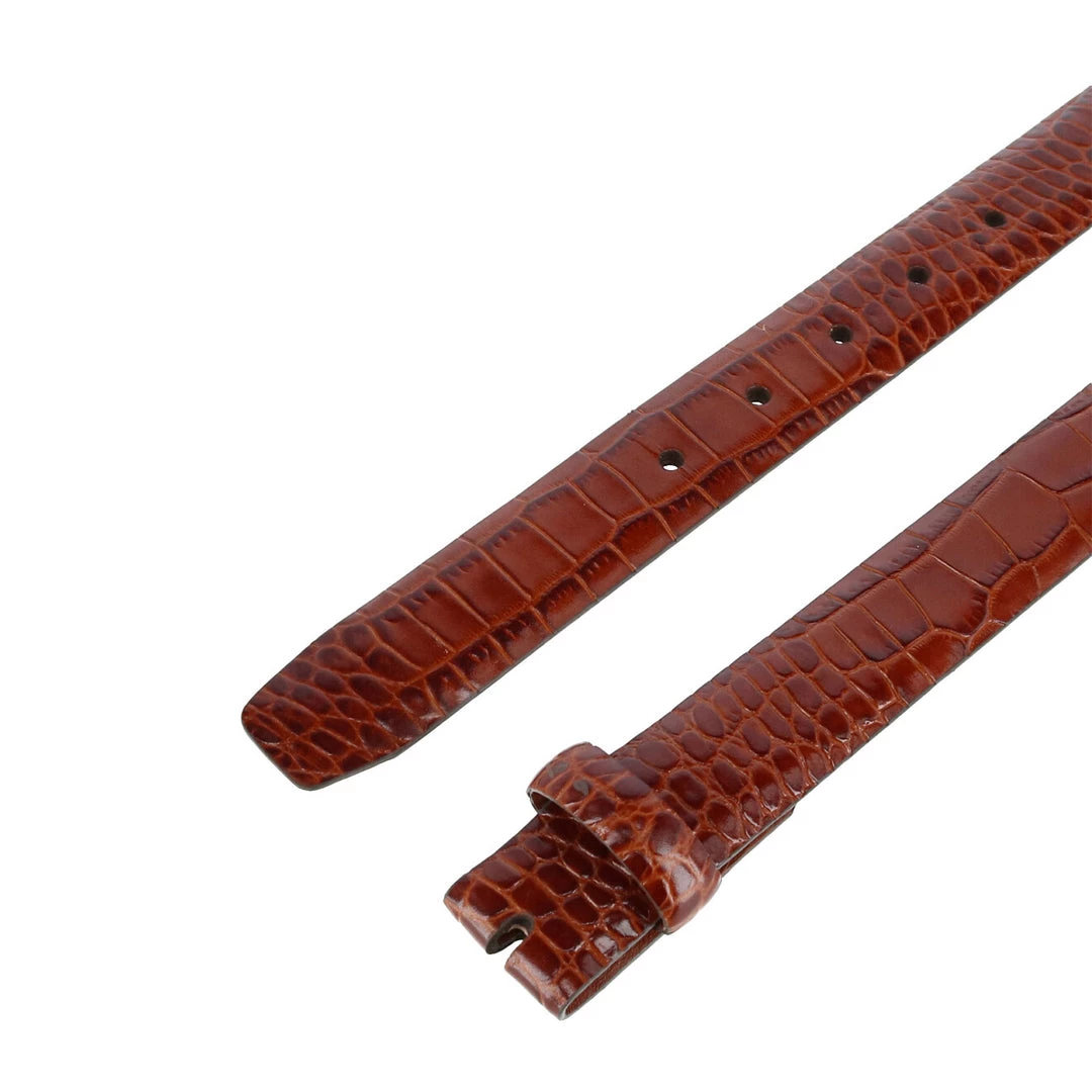 Trafalgar men Crocodile Embossed Leather 30mm Harness Belt Strap 4 Trafalgar men Crocodile Embossed Leather 30mm Harness Belt Strap - Image 2
