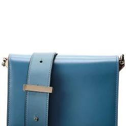 women Valextra Swing Small Leather Shoulder Bag