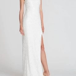 Theia women Natalia One Shoulder Gown in Ivory -Valextra Shop b76bd2e33b7b45928b18819efc245ac6 1080x