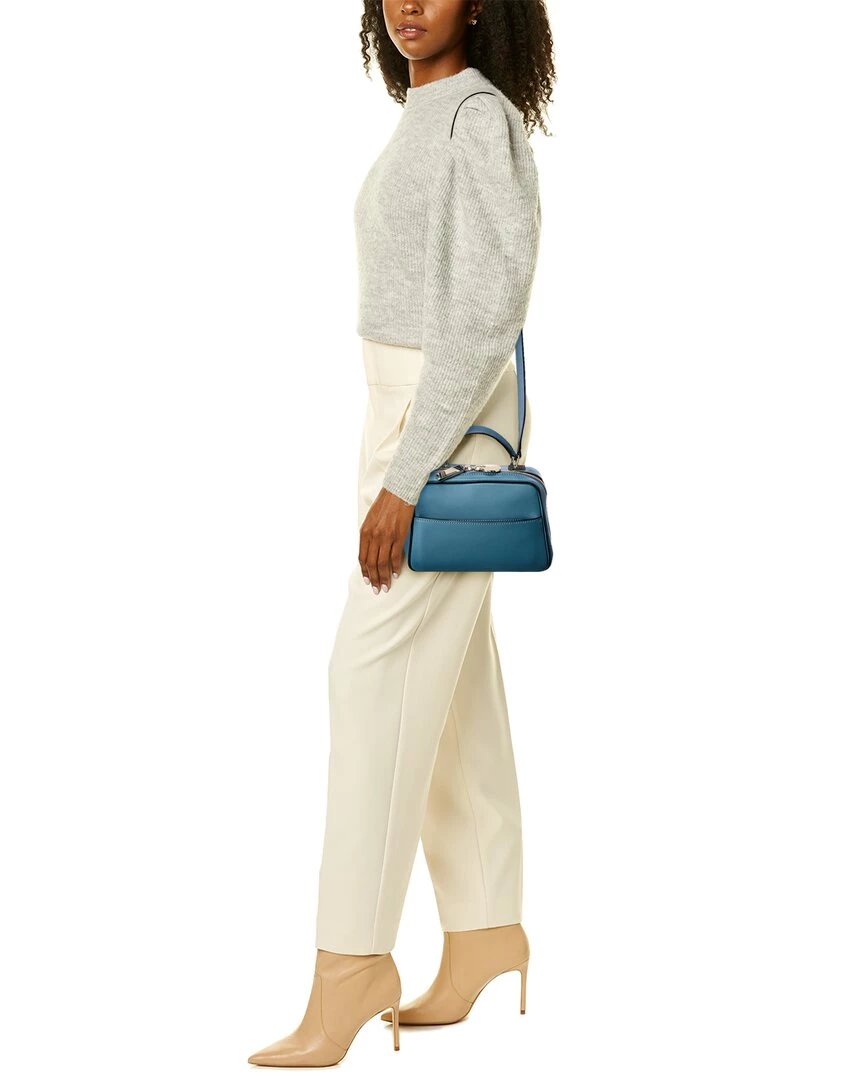 women Valextra Serie S Small Leather Shoulder Bag 6 women Valextra Serie S Small Leather Shoulder Bag - Image 4