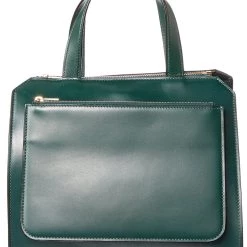 women Valextra Passepartout Medium Leather Tote