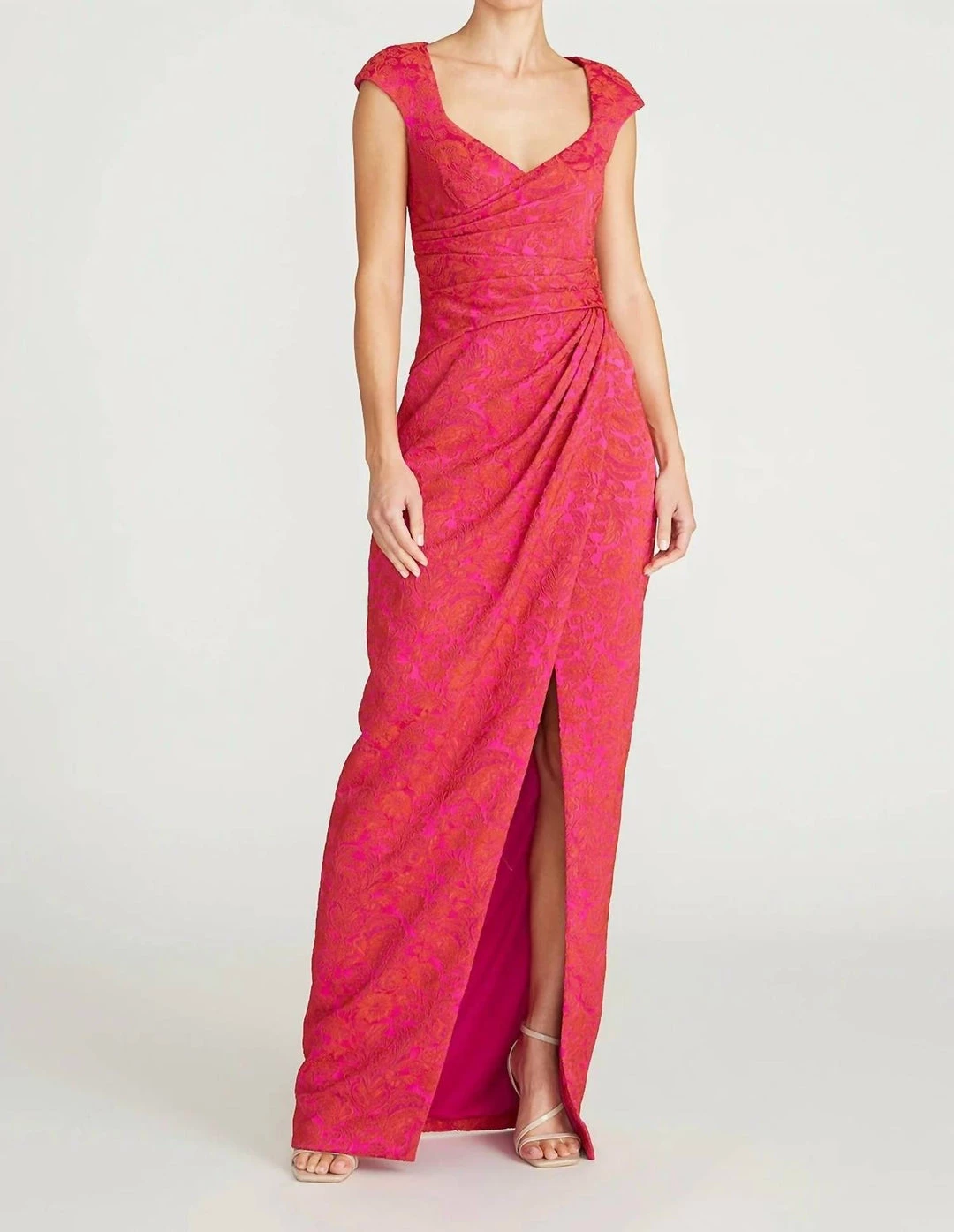 Theia women Barbara Scoop Neck Gown in Petunia 3 Theia women Barbara Scoop Neck Gown in Petunia