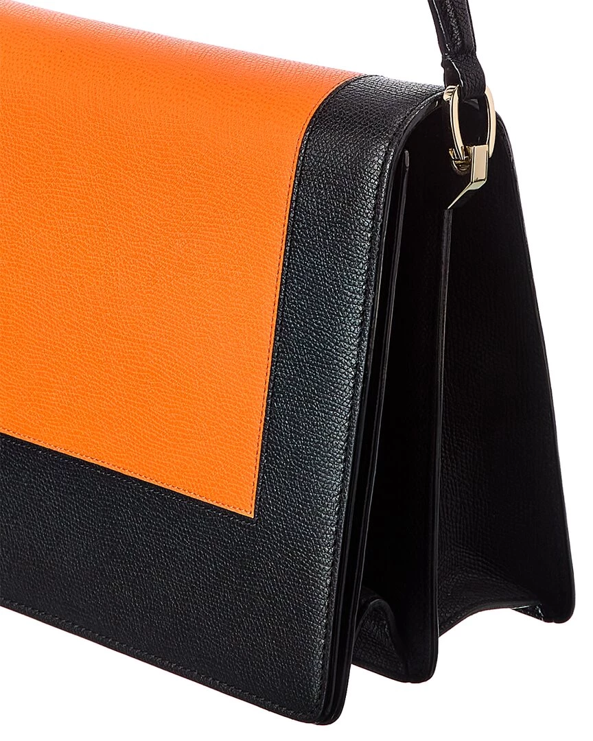 women Valextra Swing Leather Shoulder Bag 5 women Valextra Swing Leather Shoulder Bag - Image 3