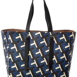 women Valextra Large Soft Leather Tote