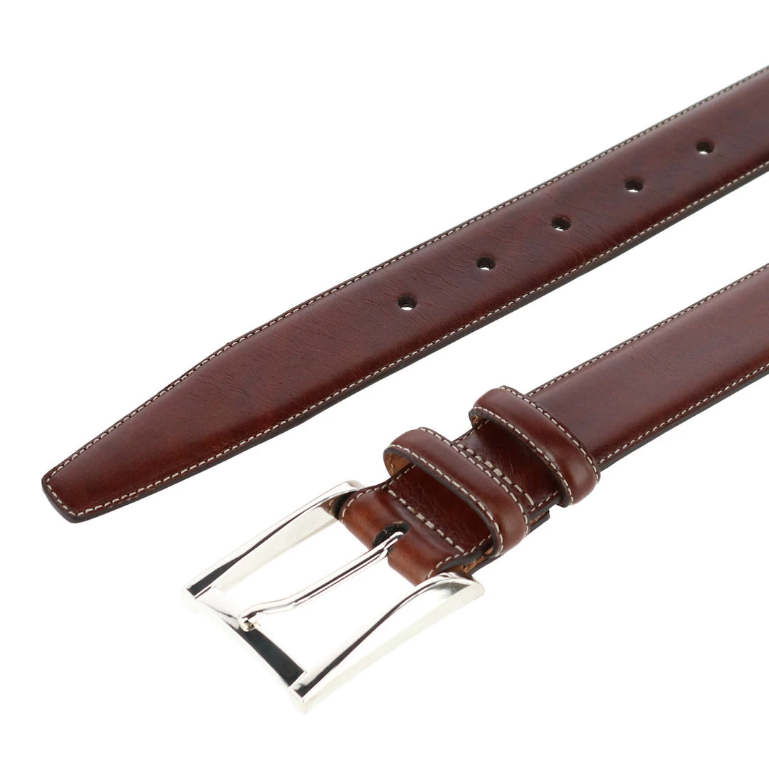 Trafalgar men Easton 32mm Cortina Leather Dress Belt 4 Trafalgar men Easton 32mm Cortina Leather Dress Belt - Image 2