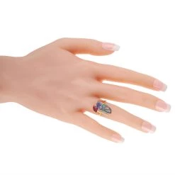 women Kabana 14K Yellow Gold 0.20 ct Diamond, Tourmaline, Tanzanite, and Inlaid Opal Ring 8 women Kabana 14K Yellow Gold 0.20 ct Diamond, Tourmaline, Tanzanite, and Inlaid Opal Ring -Valextra Shop eb663d95643b46de90543ca925908893 1080x