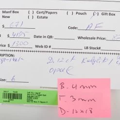 women Kabana 14K Yellow Gold 0.12 ct Diamond, Rubelite, and Inlaid Opal Ring 11 women Kabana 14K Yellow Gold 0.12 ct Diamond, Rubelite, and Inlaid Opal Ring -Valextra Shop fa247d5b9abc4f219716d13e73069028 1080x