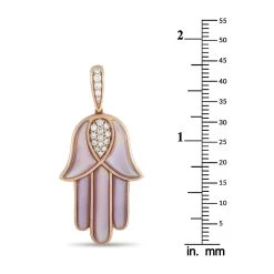 women Kabana 14K Rose Gold 0.33 ct Diamond and Mother of Pearl Hamsa Pendant 7 women Kabana 14K Rose Gold 0.33 ct Diamond and Mother of Pearl Hamsa Pendant -Valextra Shop 2a8ebd24f0874633858624a5416f9539 1080x