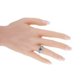 women Kabana 14K White Gold 0.20 ct Diamond, Aquamarine and Inlaid Opal Ring 8 women Kabana 14K White Gold 0.20 ct Diamond, Aquamarine and Inlaid Opal Ring -Valextra Shop 4fe6bc252f03436495c75dd29ade332e 1080x